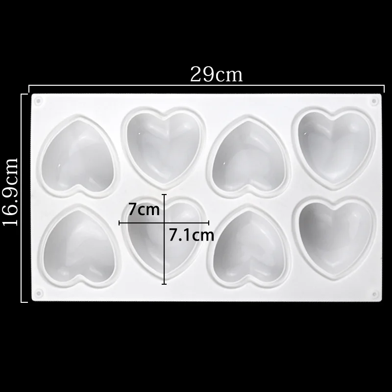 Love Heart Silicone Soap Mold  - Soap Making Book For Beginners บทวิจารณ์และราคา