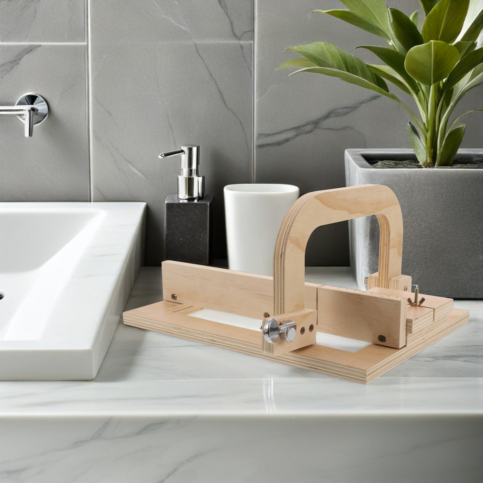 Adjustable Wooden Soap Loaf Cu - Soap Cutter Wire บทวิจารณ์และราคา