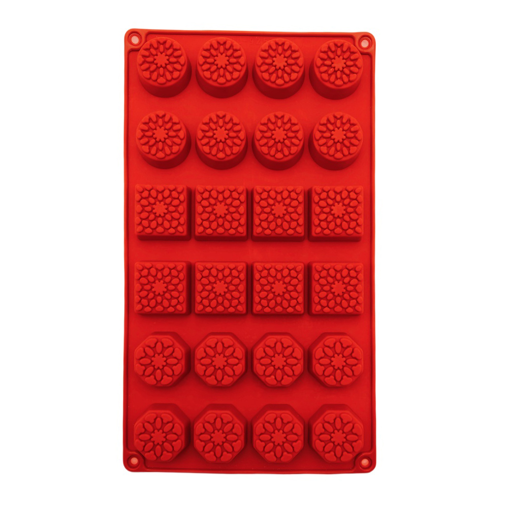 New Arrival 24 Hole Round Squa - Soap Making Utensils บทวิจารณ์และราคา