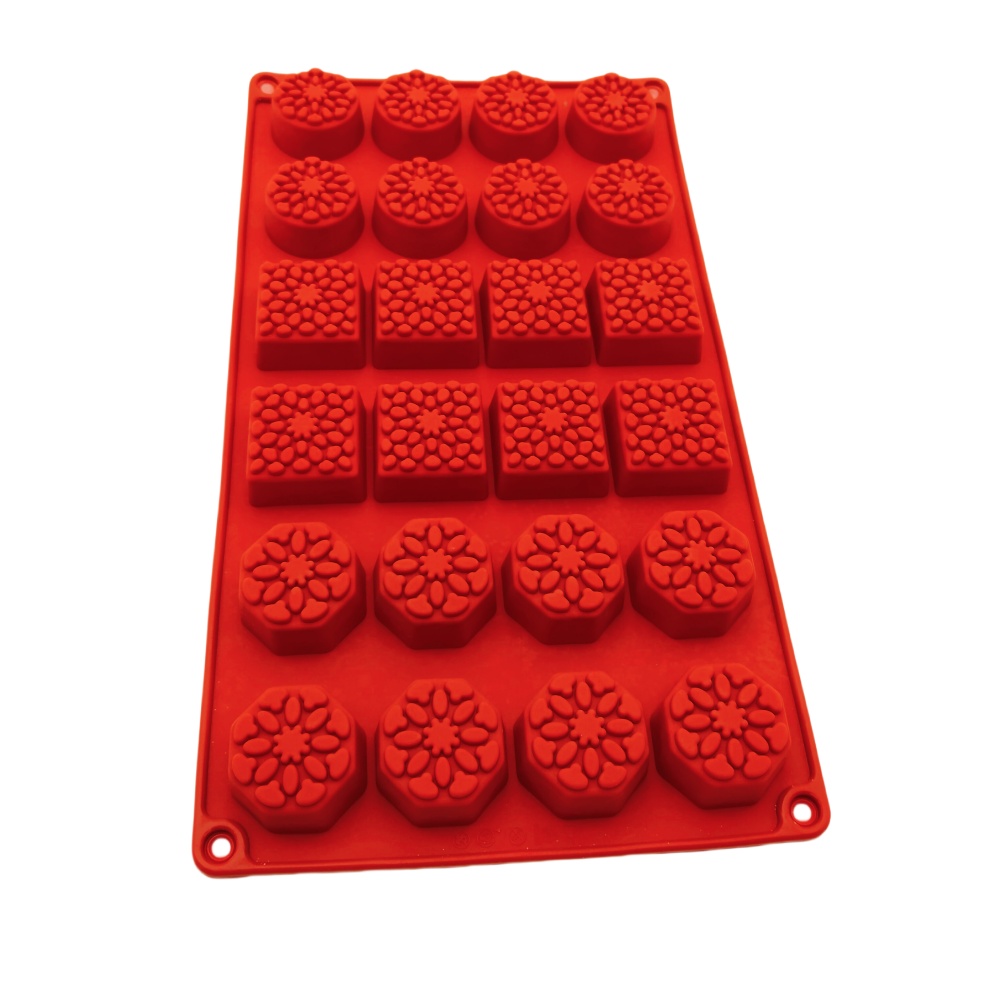 New Arrival 24 Hole Round Squa - Soap Making Utensils บทวิจารณ์และราคา