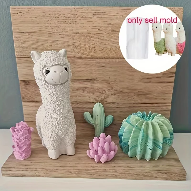 New DIY Cute Cartoon Alpaca Si - Soap Making Gel บทวิจารณ์และราคา