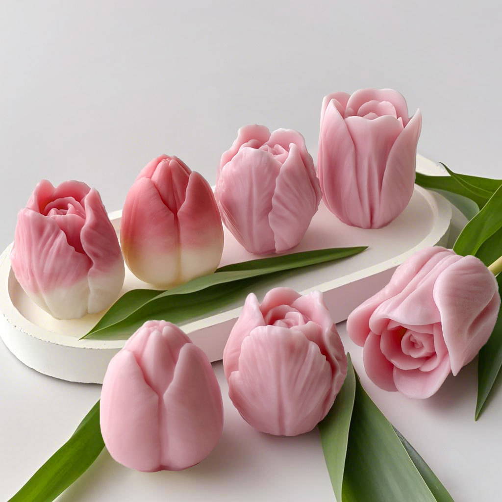 DIY tulip candle silicone mold - Soap Making Things บทวิจารณ์และราคา
