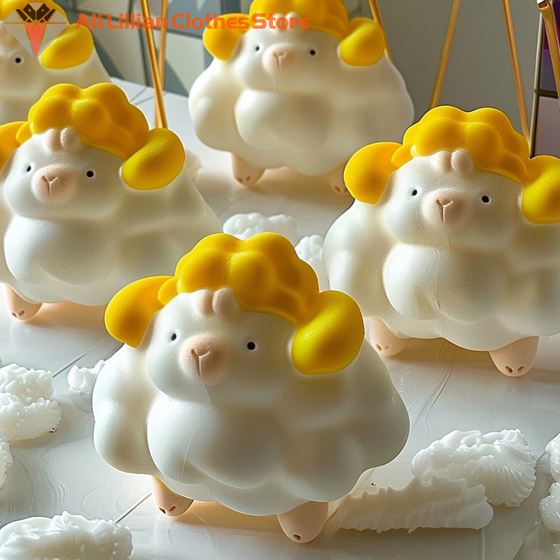 3D Sheep Shape Jelly Mold Kitc - Soap Making Utensils บทวิจารณ์และราคา