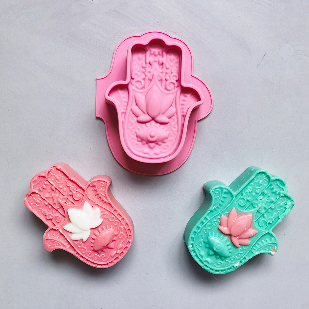 2/4pcs Silicone Soap Molds DIY - Soap Making Things บทวิจารณ์และราคา