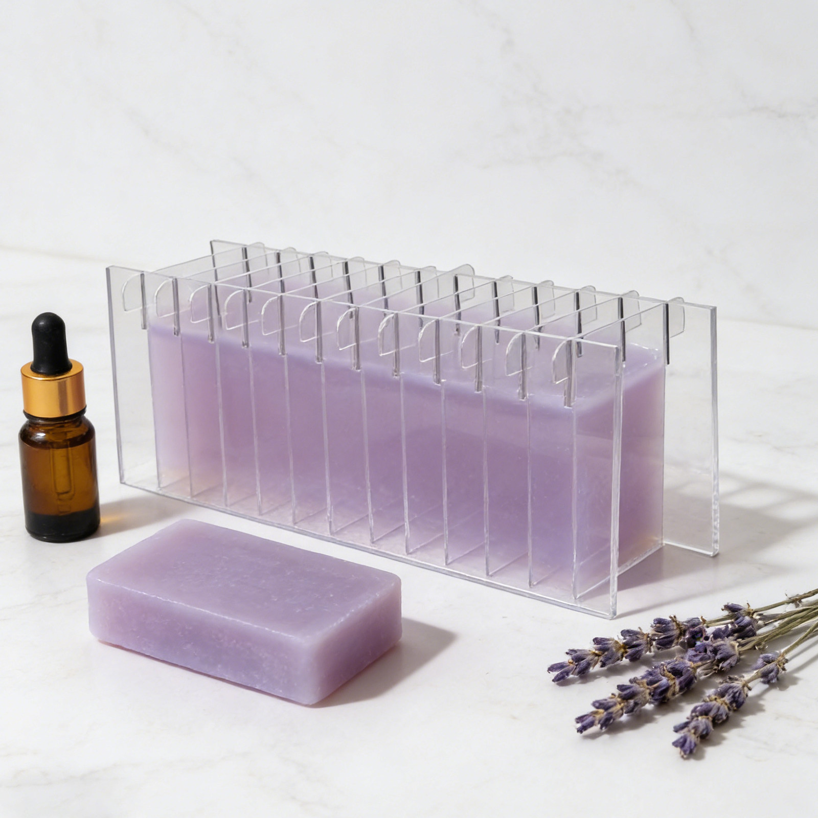 Acrylic Soap Divider Board for - Soap Making Process บทวิจารณ์และราคา