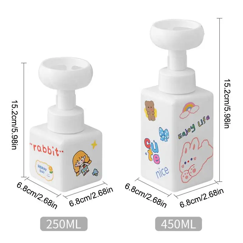 250/450ml Flower Shape Foam Pu - Soap Making Jug บทวิจารณ์และราคา