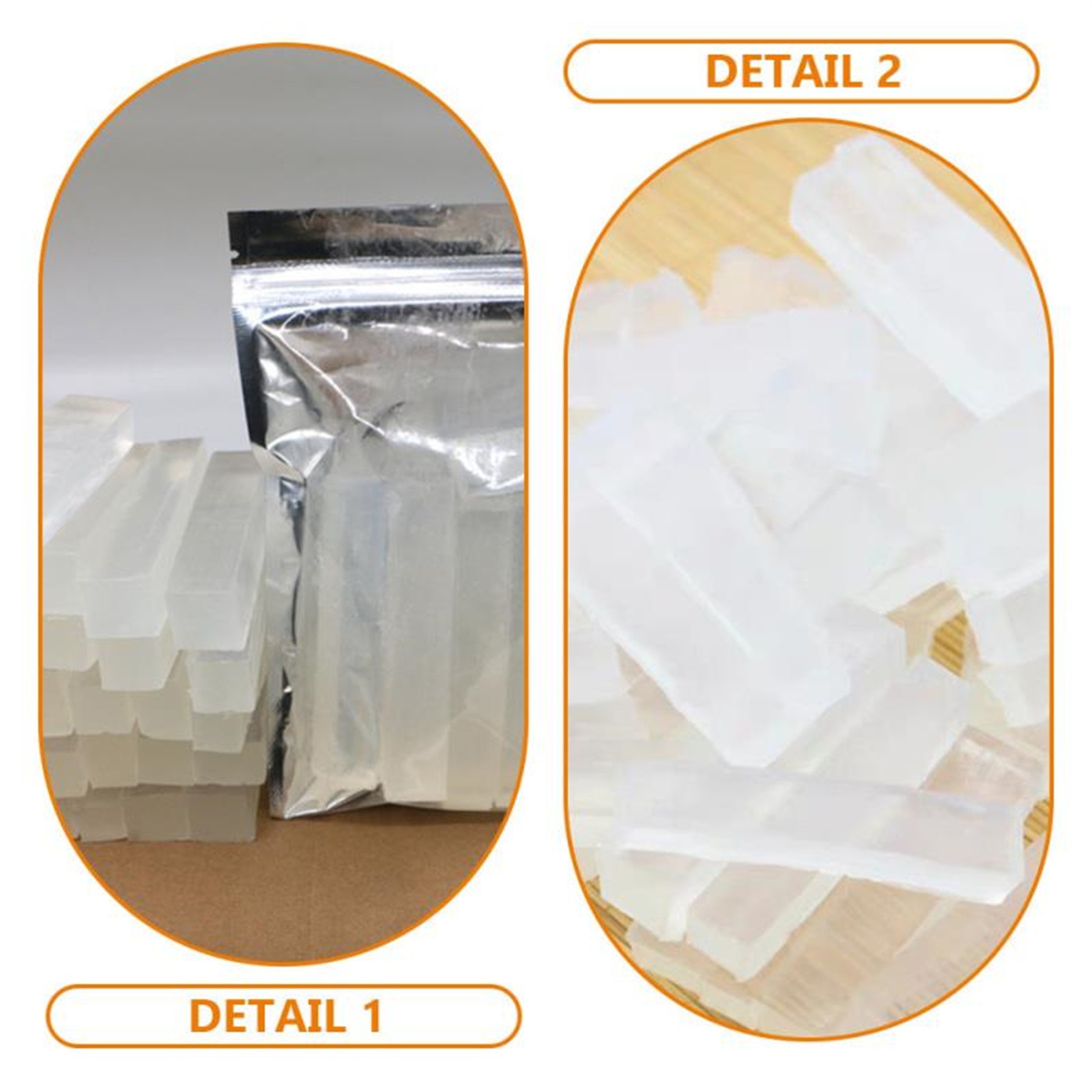 Transparent Glycerin Soap Base - Soap Making Natural Ingredients บทวิจารณ์และราคา