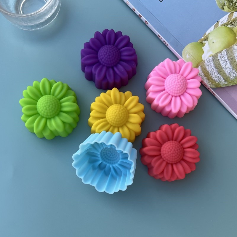 6 Pcs Set Non-Stick Flower Des - Soap Making Name บทวิจารณ์และราคา