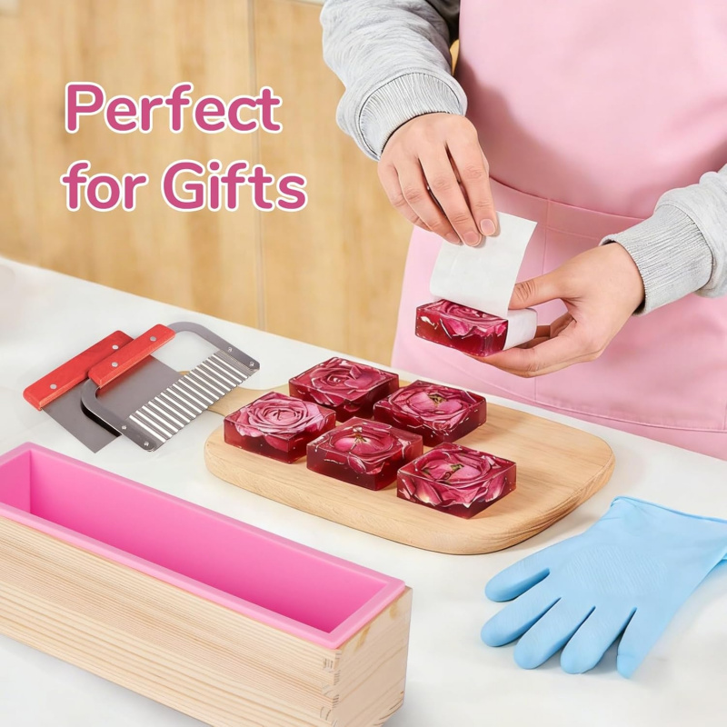1 Pieces42Ounce soap mold with - Soap Making Gel บทวิจารณ์และราคา