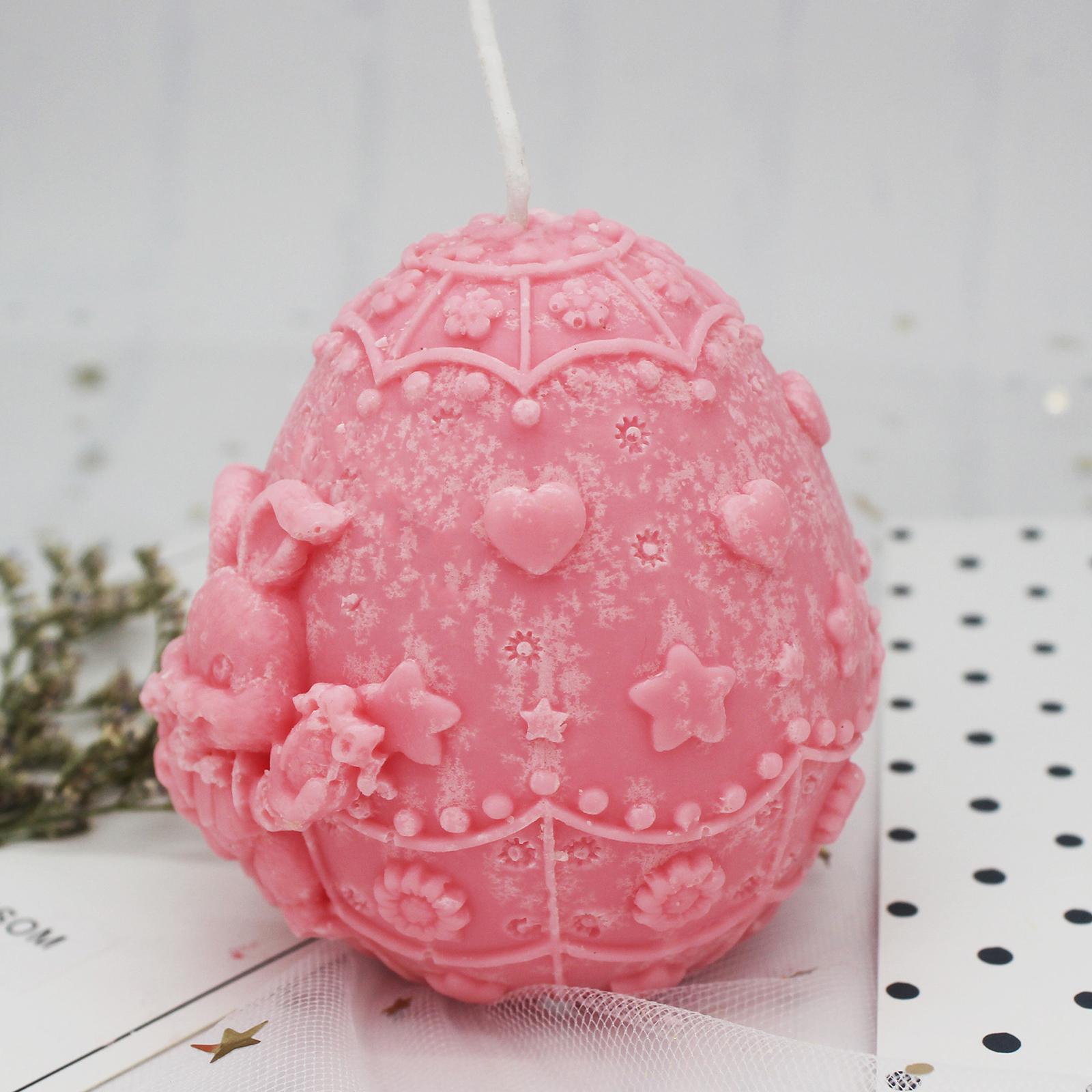 Silicone Candle Mold Easter Eg - Soap Making Gel บทวิจารณ์และราคา