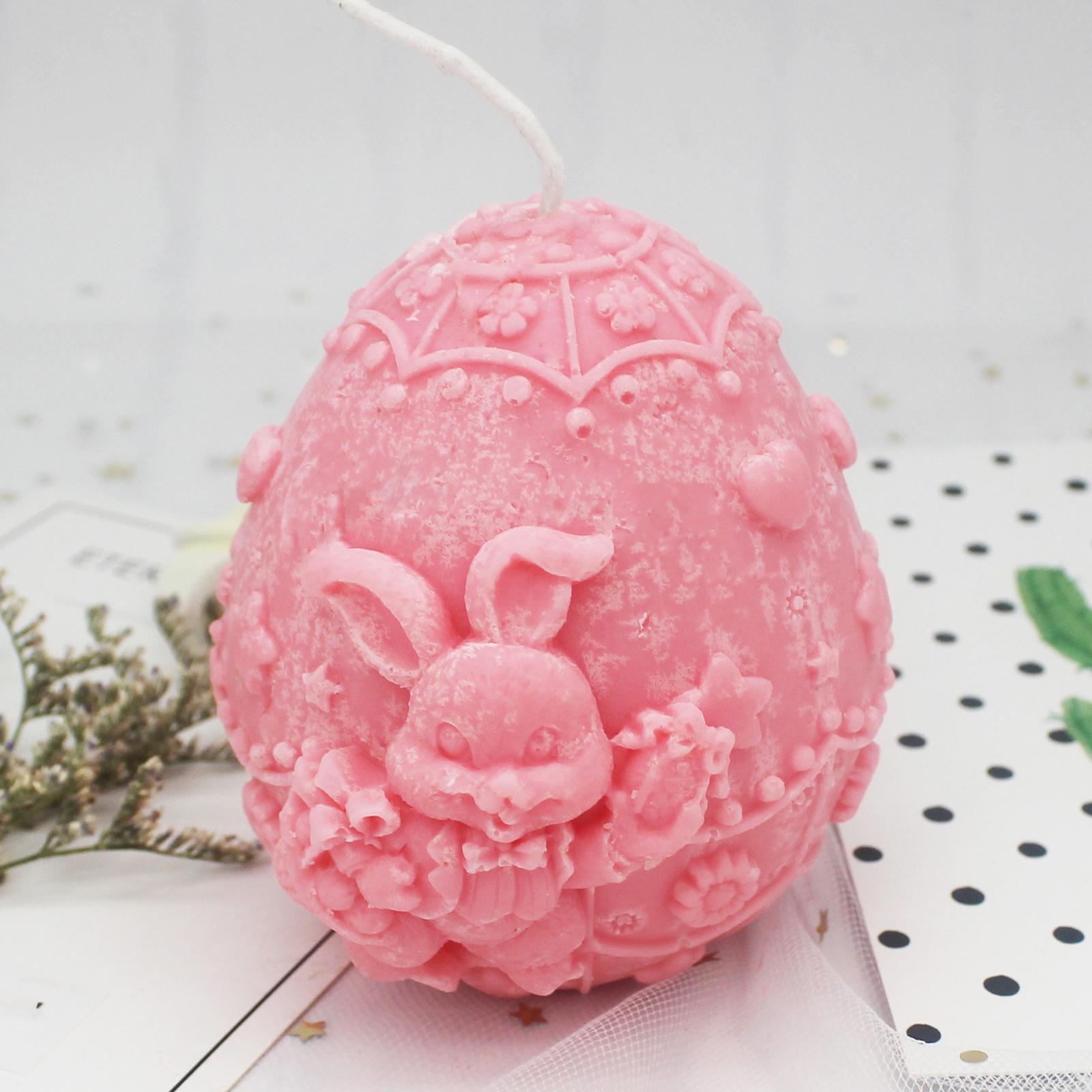 Silicone Candle Mold Easter Eg - Soap Making Gel บทวิจารณ์และราคา