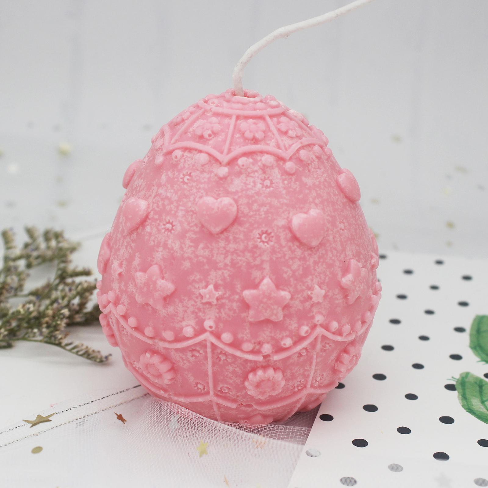 Silicone Candle Mold Easter Eg - Soap Making Gel บทวิจารณ์และราคา
