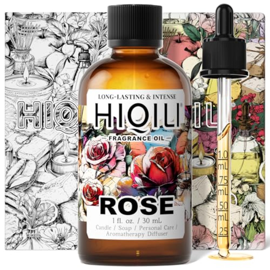 HIQILI Rose Fragrance Oil for  - Soap Making Fragrance Oil บทวิจารณ์และราคา