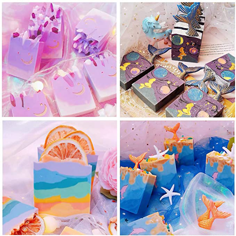 Silicone Soap Molds Kit Flexib - Soap Making Diy Kit บทวิจารณ์และราคา