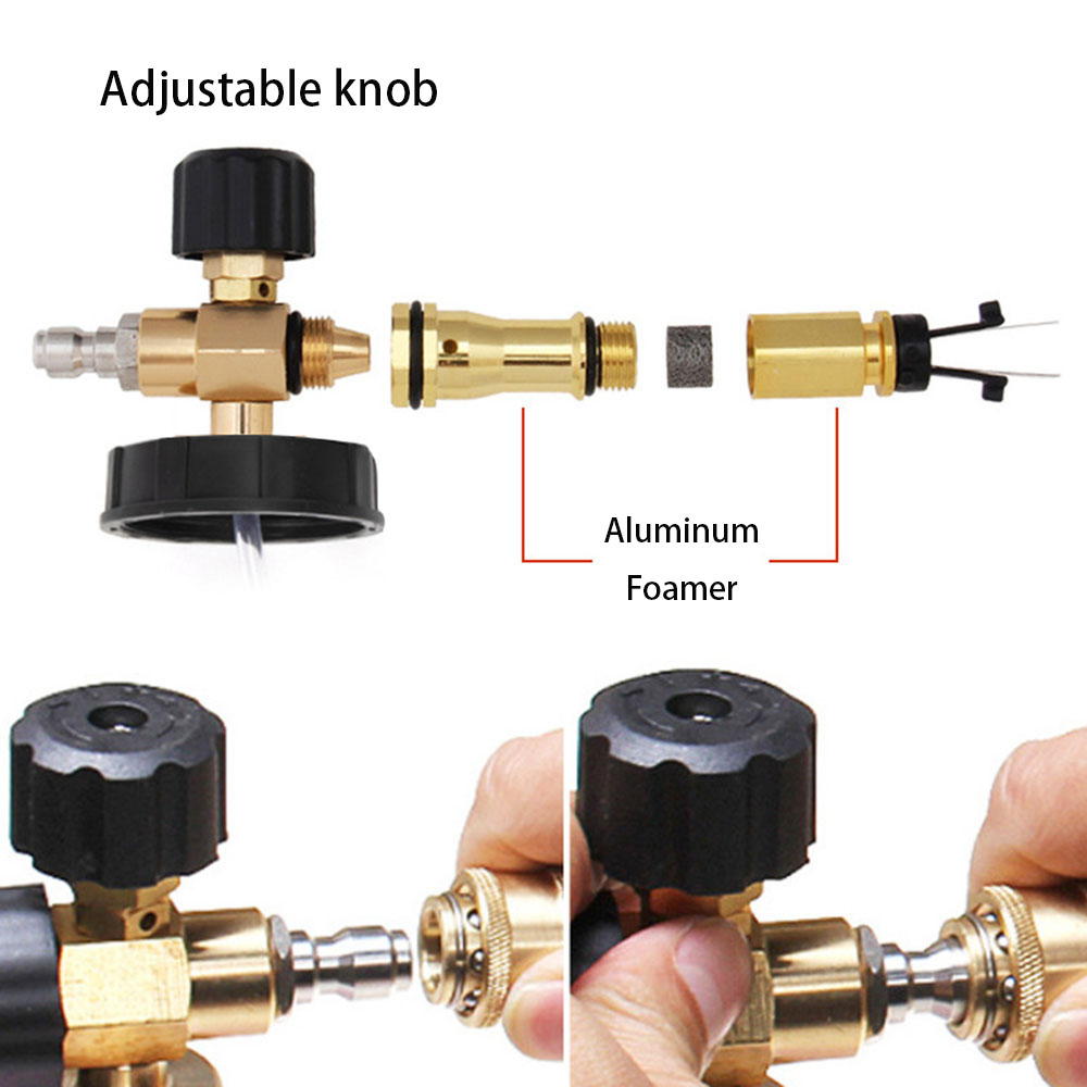 Upgraded Car Washer Snow Foam  - Soap Making Utensils บทวิจารณ์และราคา