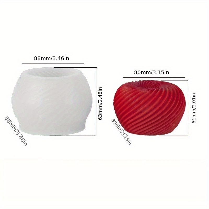 A trendy red apple silicone mo - Soap Making Name บทวิจารณ์และราคา