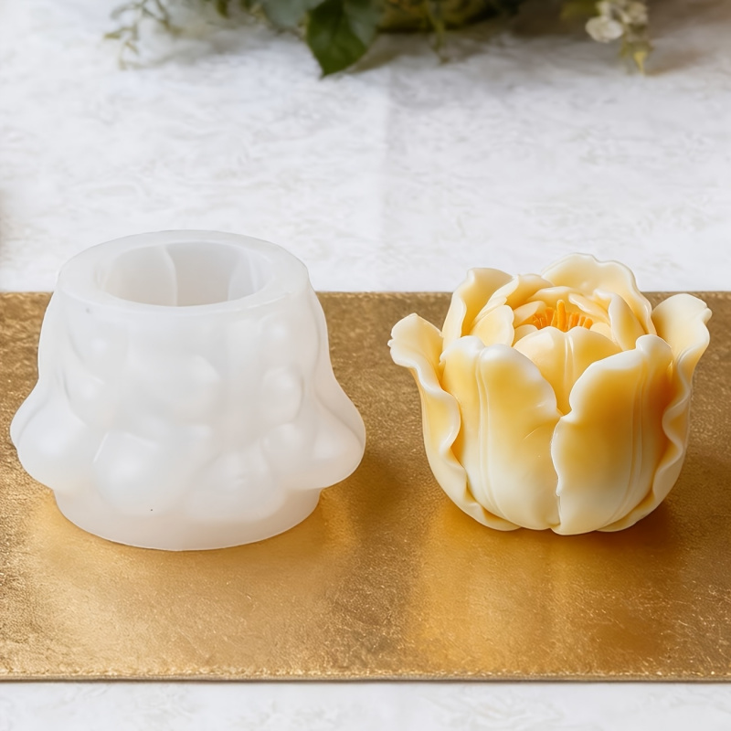 1 Tulip silicone mold，Suitable - Soap Making Gel บทวิจารณ์และราคา