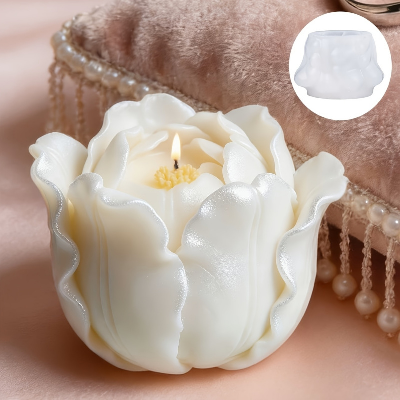 1 Tulip silicone mold，Suitable - Soap Making Gel บทวิจารณ์และราคา