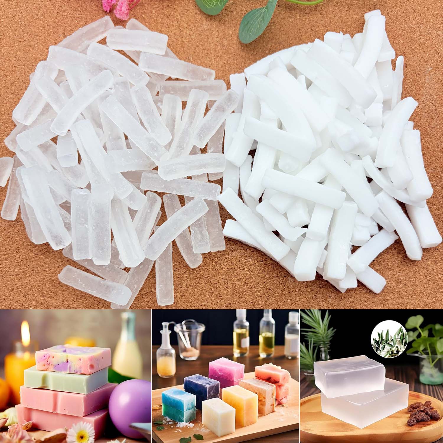 250G of Clear Soap Base Soap M - Soap Making From Scratch บทวิจารณ์และราคา