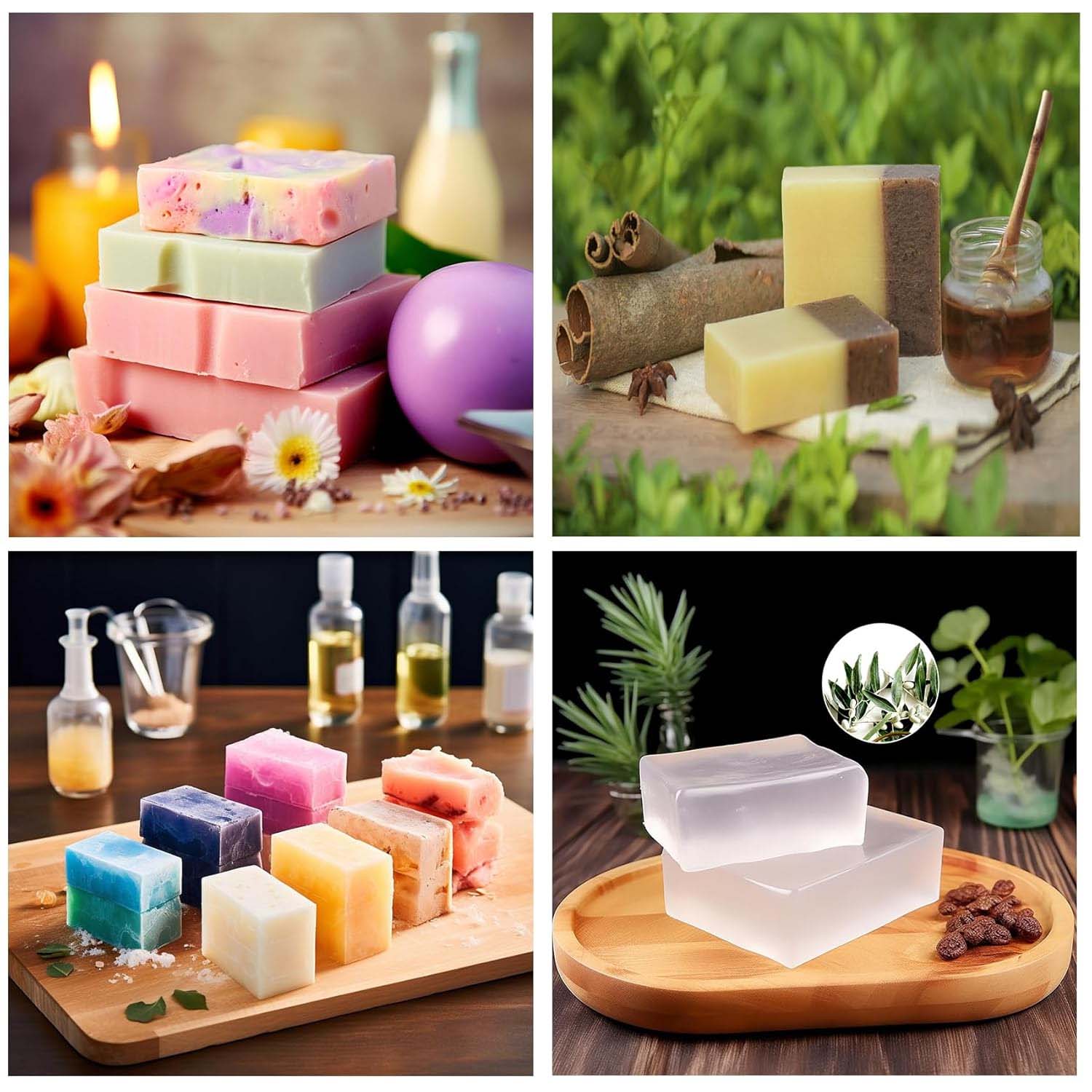 250G of Clear Soap Base Soap M - Soap Making From Scratch บทวิจารณ์และราคา