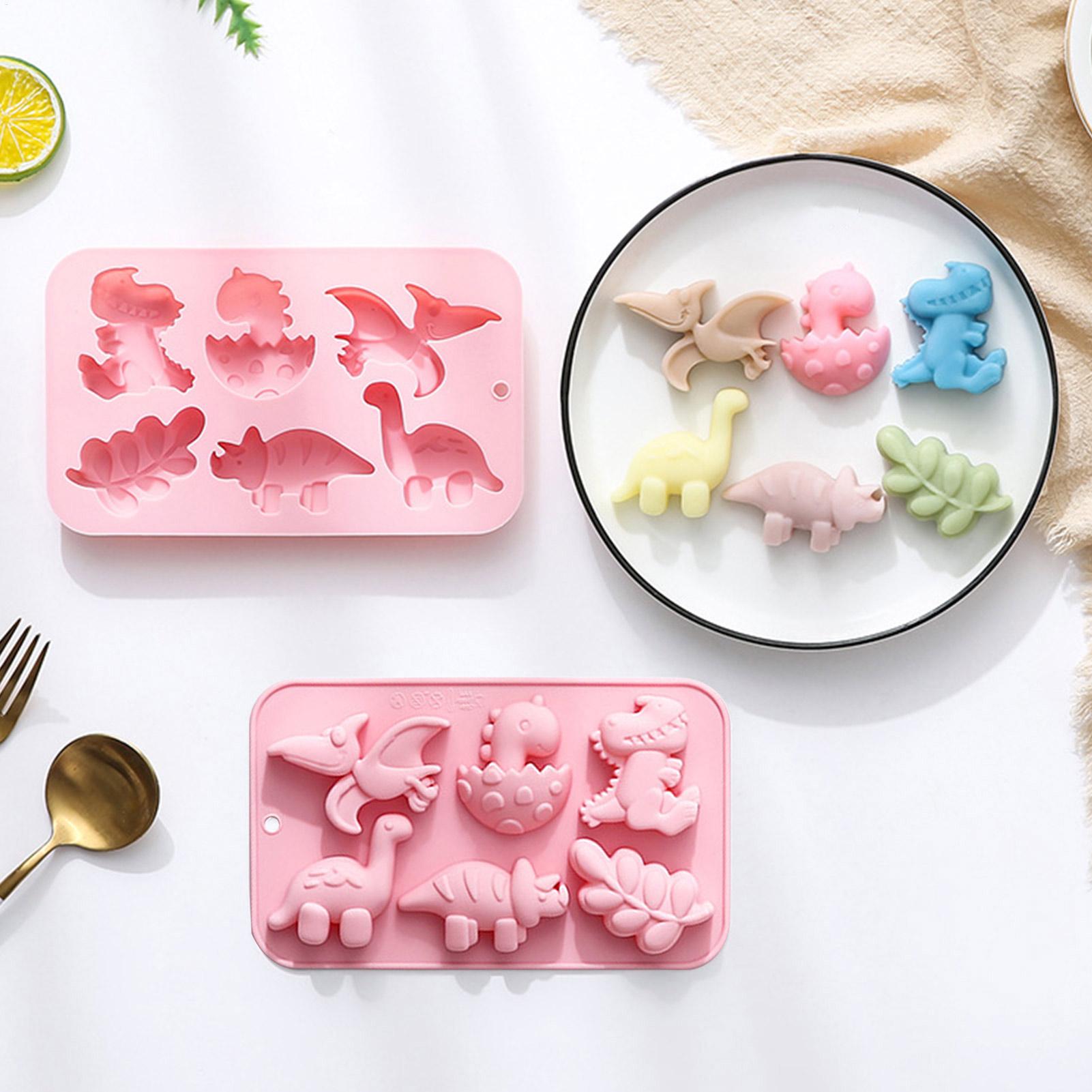 Silicone 6 Cavities Dinosaur J - Soap Making Name บทวิจารณ์และราคา