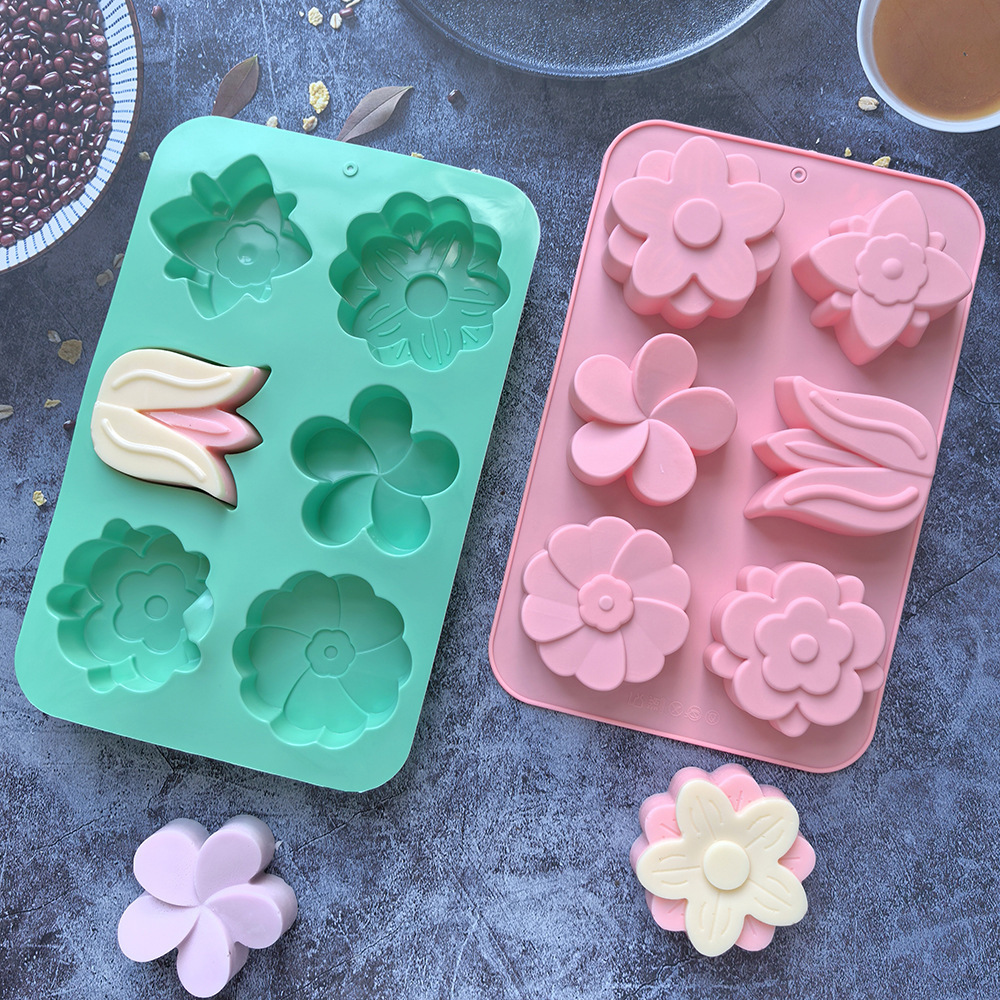 kinds Flower Silicone Molds Di - Soap Making Game บทวิจารณ์และราคา