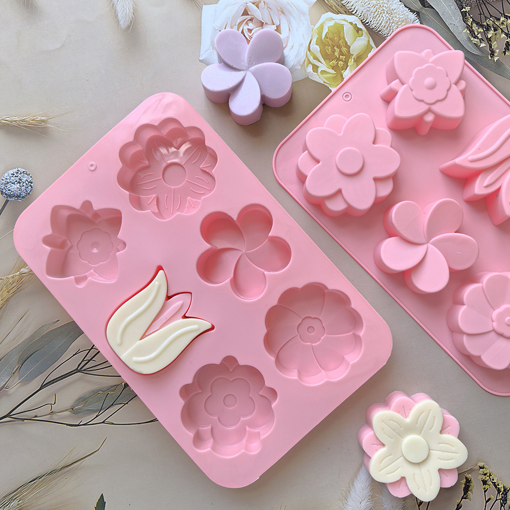 kinds Flower Silicone Molds Di - Soap Making Game บทวิจารณ์และราคา