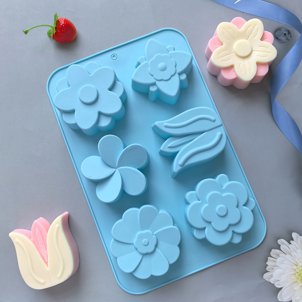 kinds Flower Silicone Molds Di - Soap Making Game บทวิจารณ์และราคา