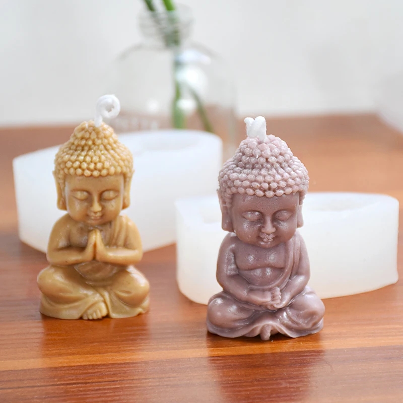 3D Buddha Silicone Candle Mold - Soap Making Process บทวิจารณ์และราคา