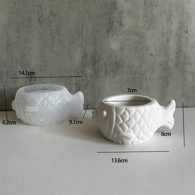 Conch Fish Owl Silicone Candle - Soap Making Jug บทวิจารณ์และราคา