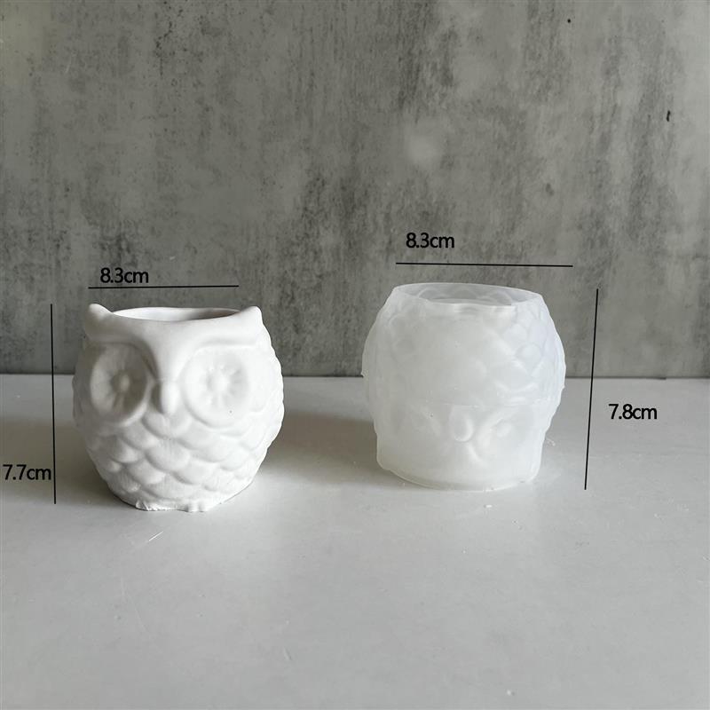Conch Fish Owl Silicone Candle - Soap Making Jug บทวิจารณ์และราคา