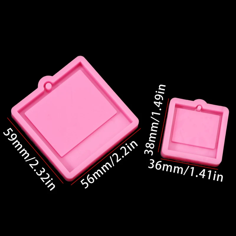 Photo Frame Epoxy Resin Keycha - Soap Making Name บทวิจารณ์และราคา