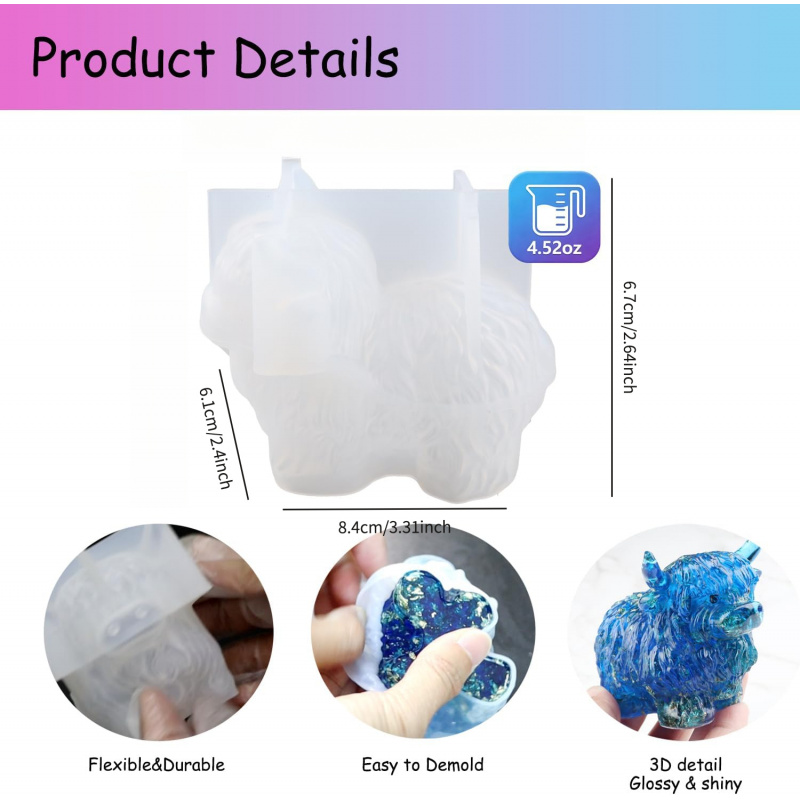 1 Pieces3DSilicone mold in the - Soap Making Gel บทวิจารณ์และราคา