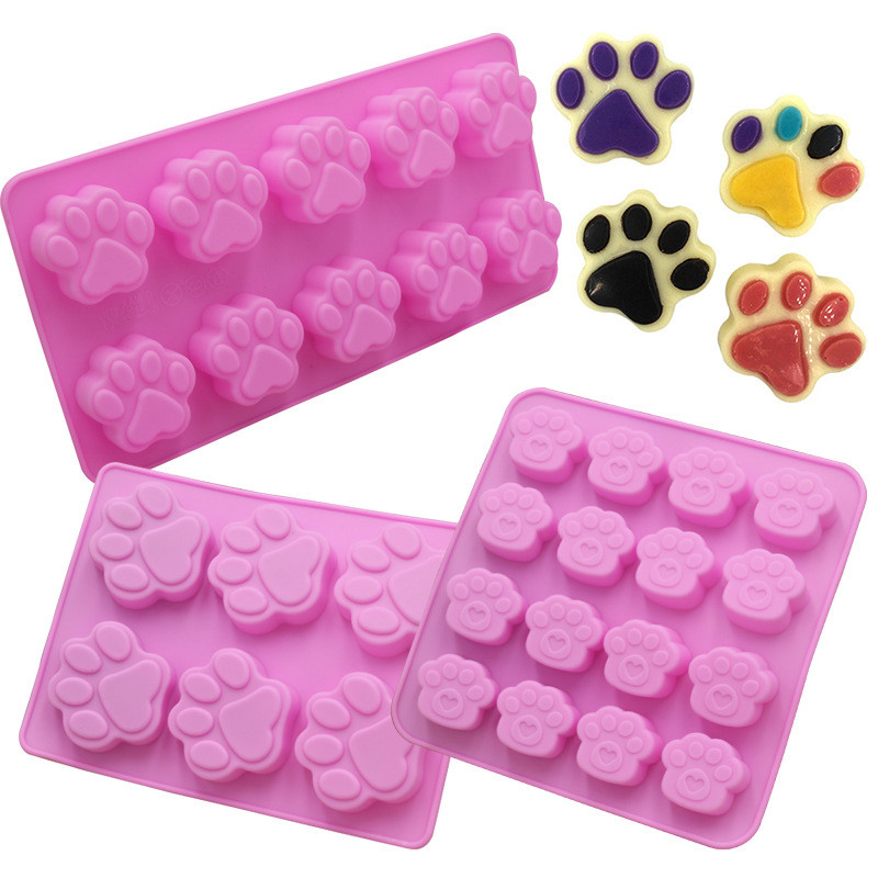 Cat Claw Shape Chocolate Silic - Soap Making Utensils บทวิจารณ์และราคา