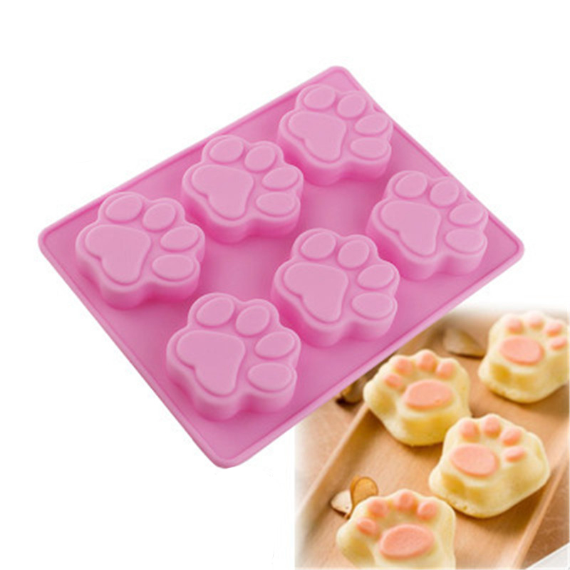 Cat Claw Shape Chocolate Silic - Soap Making Utensils บทวิจารณ์และราคา