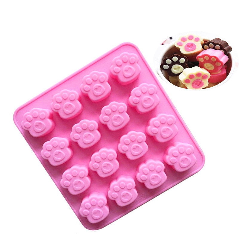 Cat Claw Shape Chocolate Silic - Soap Making Utensils บทวิจารณ์และราคา