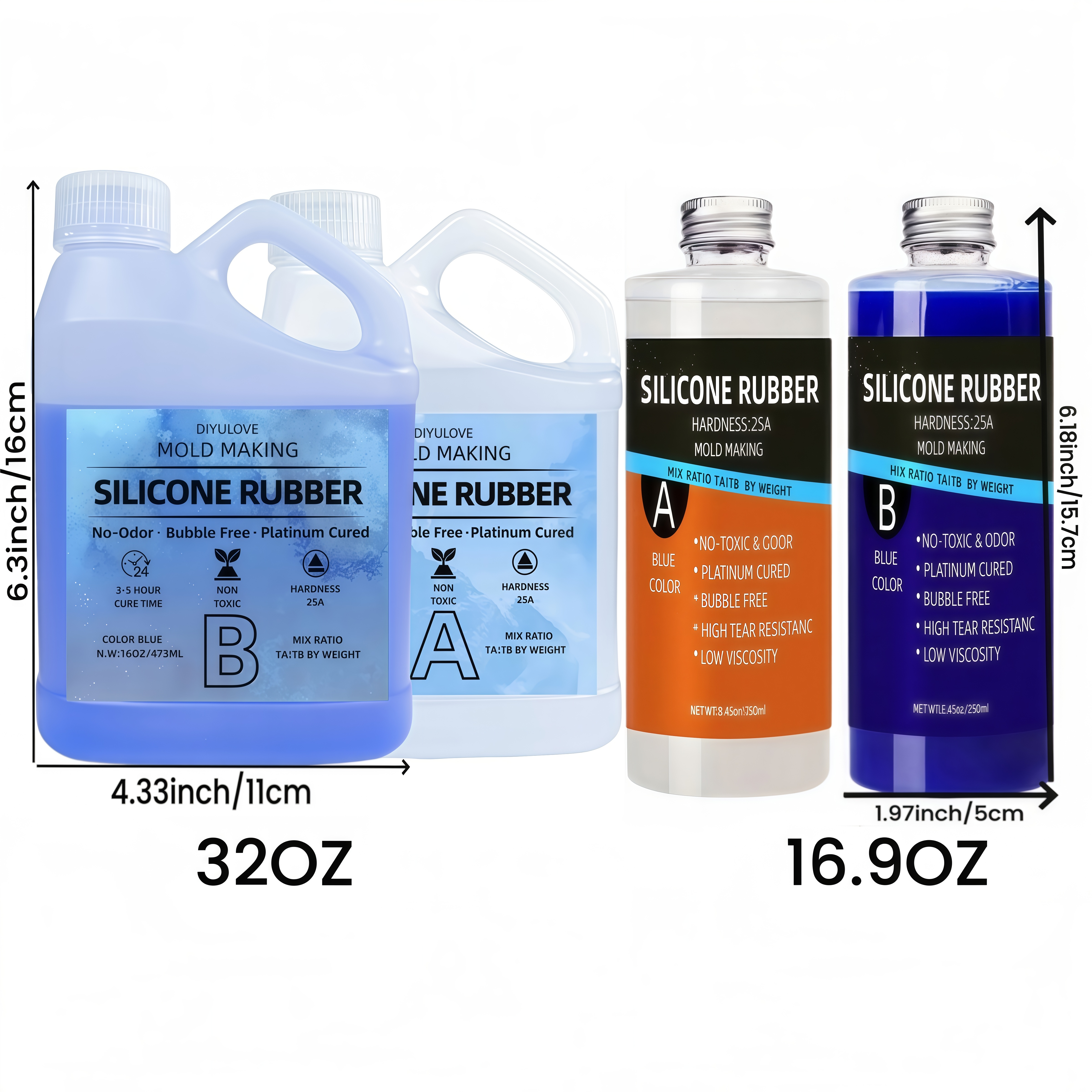 32oz High-Performance Silicone - Soap Making Name บทวิจารณ์และราคา