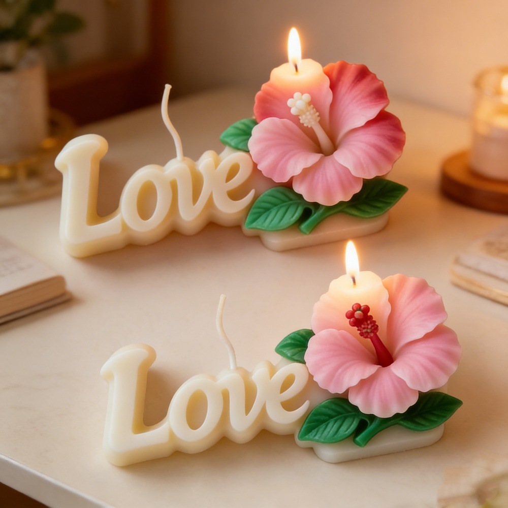 Love Rose Silicone Candle Mold - Soap Making Things บทวิจารณ์และราคา