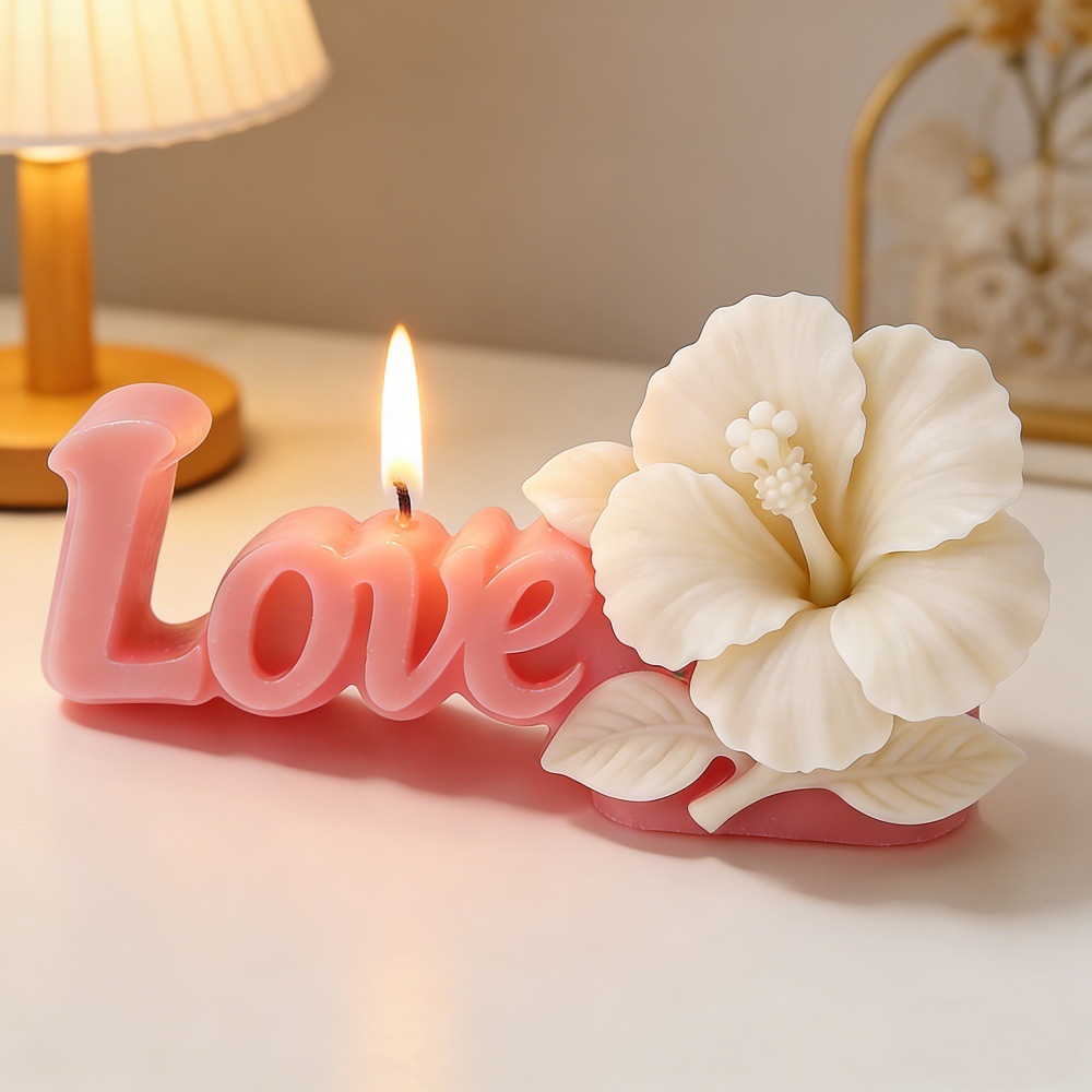 Love Rose Silicone Candle Mold - Soap Making Things บทวิจารณ์และราคา