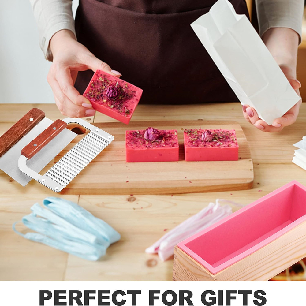 1.2L Silicone Soap Molds Kit 4 - Soap Making Book For Beginners บทวิจารณ์และราคา