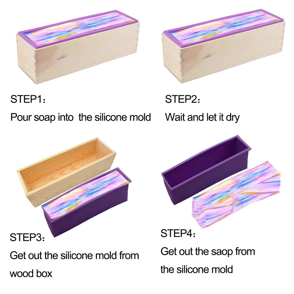 1.2L Silicone Soap Molds Kit 4 - Soap Making Book For Beginners บทวิจารณ์และราคา