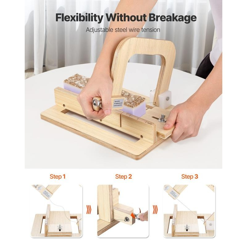 Soap Cutter, 0-2 inch Adjustab - Soap Cutter Wire บทวิจารณ์และราคา