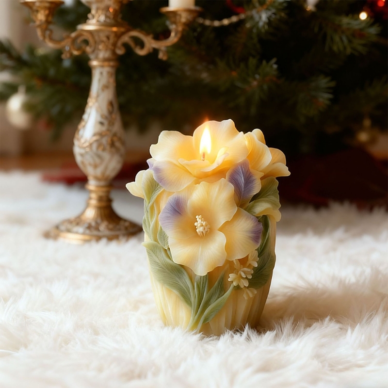 Reusable Flower Silicone Mold  - Soap Making Process บทวิจารณ์และราคา