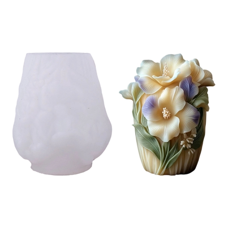 Reusable Flower Silicone Mold  - Soap Making Process บทวิจารณ์และราคา